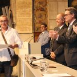 Entrega de premio en Cataluña